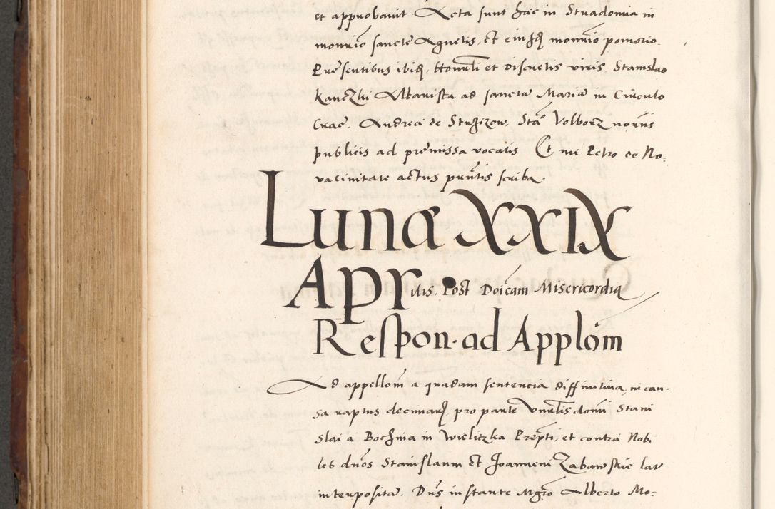 Zdjęcie nr 662 dla obiektu archiwalnego: Acta actorum causarum, sententiarum tam diffinitivarum quam interlocutoriam, obligationum, constitutionum, contractuum etc. coram reverendo patre domino Petro Porembski preposito Oswieczimensi, canonico et officiali Cracoviensi de anno Domini millesimo DºLº quarto, indictione duodecima, pontificatus sanctissimi in Christo patris et domini nostri domini Julii divina providencia papae eius nominis tercii, anno quarto, a die et mense infrasciptis continuantur