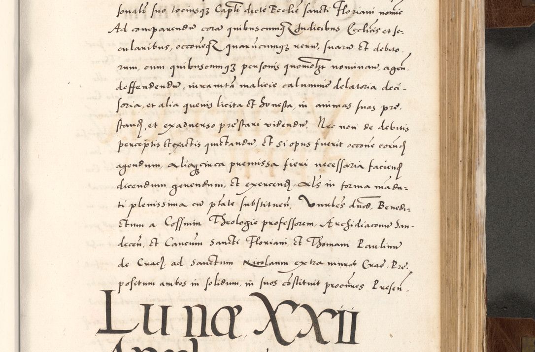 Zdjęcie nr 651 dla obiektu archiwalnego: Acta actorum causarum, sententiarum tam diffinitivarum quam interlocutoriam, obligationum, constitutionum, contractuum etc. coram reverendo patre domino Petro Porembski preposito Oswieczimensi, canonico et officiali Cracoviensi de anno Domini millesimo DºLº quarto, indictione duodecima, pontificatus sanctissimi in Christo patris et domini nostri domini Julii divina providencia papae eius nominis tercii, anno quarto, a die et mense infrasciptis continuantur