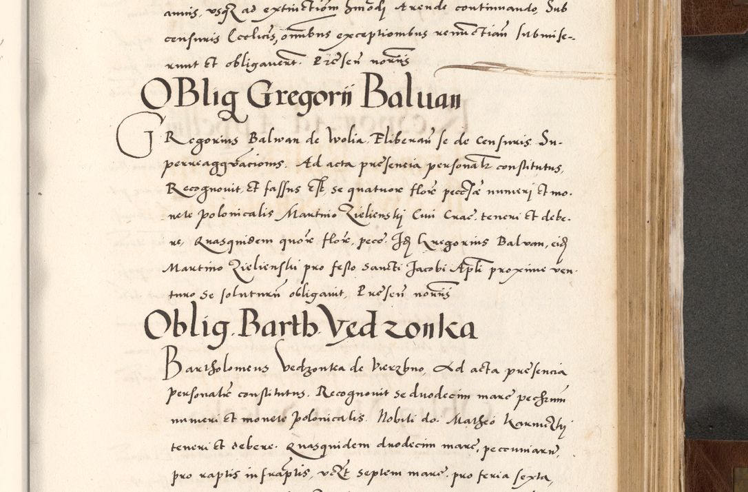 Zdjęcie nr 641 dla obiektu archiwalnego: Acta actorum causarum, sententiarum tam diffinitivarum quam interlocutoriam, obligationum, constitutionum, contractuum etc. coram reverendo patre domino Petro Porembski preposito Oswieczimensi, canonico et officiali Cracoviensi de anno Domini millesimo DºLº quarto, indictione duodecima, pontificatus sanctissimi in Christo patris et domini nostri domini Julii divina providencia papae eius nominis tercii, anno quarto, a die et mense infrasciptis continuantur