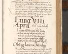 Zdjęcie nr 635 dla obiektu archiwalnego: Acta actorum causarum, sententiarum tam diffinitivarum quam interlocutoriam, obligationum, constitutionum, contractuum etc. coram reverendo patre domino Petro Porembski preposito Oswieczimensi, canonico et officiali Cracoviensi de anno Domini millesimo DºLº quarto, indictione duodecima, pontificatus sanctissimi in Christo patris et domini nostri domini Julii divina providencia papae eius nominis tercii, anno quarto, a die et mense infrasciptis continuantur