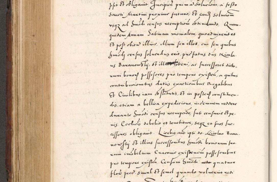 Zdjęcie nr 632 dla obiektu archiwalnego: Acta actorum causarum, sententiarum tam diffinitivarum quam interlocutoriam, obligationum, constitutionum, contractuum etc. coram reverendo patre domino Petro Porembski preposito Oswieczimensi, canonico et officiali Cracoviensi de anno Domini millesimo DºLº quarto, indictione duodecima, pontificatus sanctissimi in Christo patris et domini nostri domini Julii divina providencia papae eius nominis tercii, anno quarto, a die et mense infrasciptis continuantur