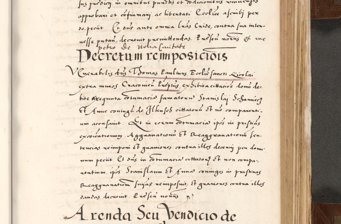 Zdjęcie nr 633 dla obiektu archiwalnego: Acta actorum causarum, sententiarum tam diffinitivarum quam interlocutoriam, obligationum, constitutionum, contractuum etc. coram reverendo patre domino Petro Porembski preposito Oswieczimensi, canonico et officiali Cracoviensi de anno Domini millesimo DºLº quarto, indictione duodecima, pontificatus sanctissimi in Christo patris et domini nostri domini Julii divina providencia papae eius nominis tercii, anno quarto, a die et mense infrasciptis continuantur