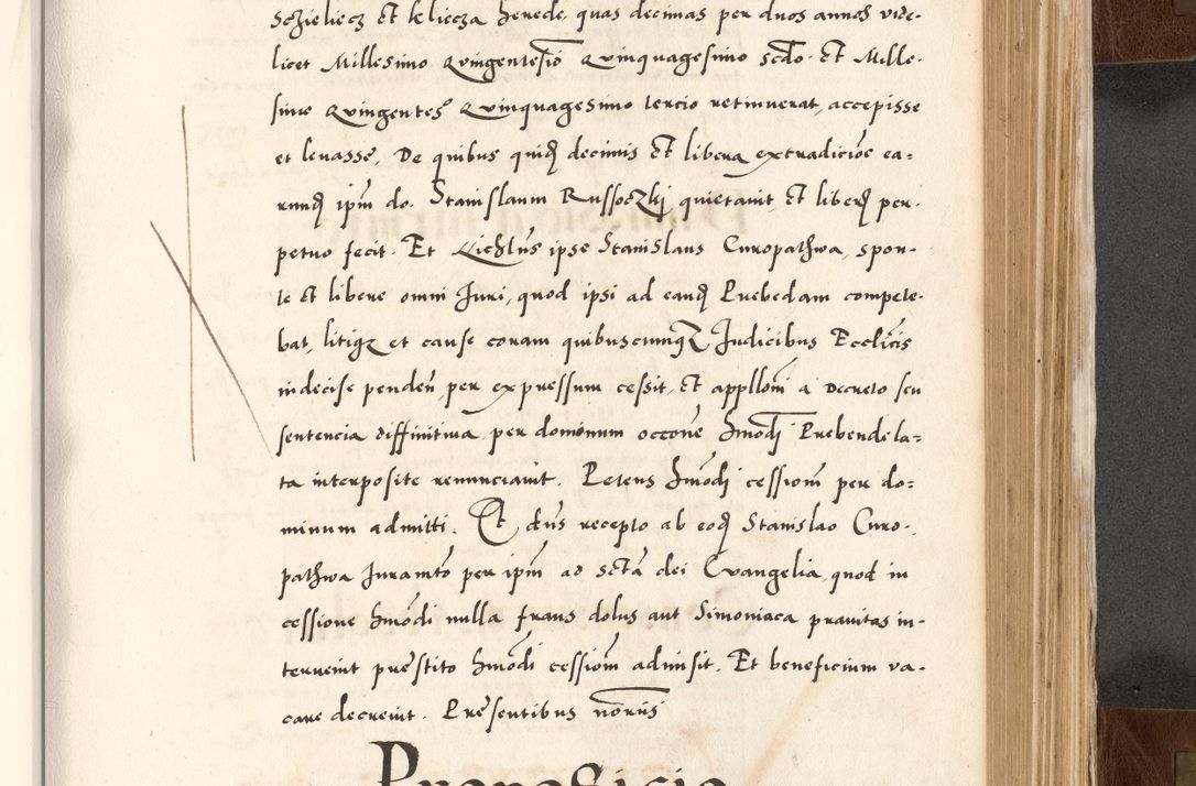 Zdjęcie nr 625 dla obiektu archiwalnego: Acta actorum causarum, sententiarum tam diffinitivarum quam interlocutoriam, obligationum, constitutionum, contractuum etc. coram reverendo patre domino Petro Porembski preposito Oswieczimensi, canonico et officiali Cracoviensi de anno Domini millesimo DºLº quarto, indictione duodecima, pontificatus sanctissimi in Christo patris et domini nostri domini Julii divina providencia papae eius nominis tercii, anno quarto, a die et mense infrasciptis continuantur