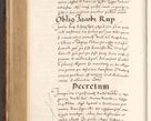 Zdjęcie nr 622 dla obiektu archiwalnego: Acta actorum causarum, sententiarum tam diffinitivarum quam interlocutoriam, obligationum, constitutionum, contractuum etc. coram reverendo patre domino Petro Porembski preposito Oswieczimensi, canonico et officiali Cracoviensi de anno Domini millesimo DºLº quarto, indictione duodecima, pontificatus sanctissimi in Christo patris et domini nostri domini Julii divina providencia papae eius nominis tercii, anno quarto, a die et mense infrasciptis continuantur