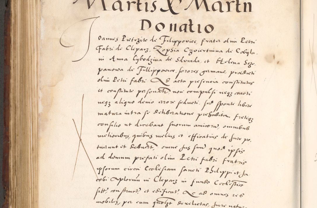 Zdjęcie nr 962 dla obiektu archiwalnego: Acta actorum causarum, sententiarum tam diffinitivarum quam interlocutoriam, obligationum, constitutionum, contractuum etc. coram reverendo patre domino Petro Porembski preposito Oswieczimensi, canonico et officiali Cracoviensi de anno Domini millesimo DºLº quarto, indictione duodecima, pontificatus sanctissimi in Christo patris et domini nostri domini Julii divina providencia papae eius nominis tercii, anno quarto, a die et mense infrasciptis continuantur