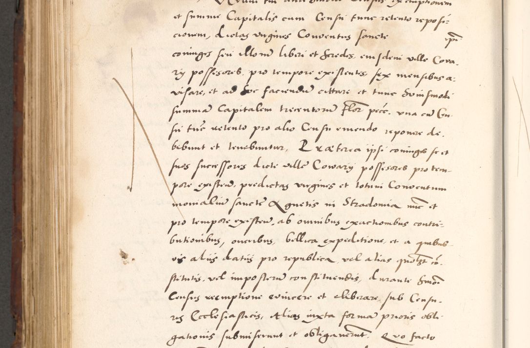 Zdjęcie nr 948 dla obiektu archiwalnego: Acta actorum causarum, sententiarum tam diffinitivarum quam interlocutoriam, obligationum, constitutionum, contractuum etc. coram reverendo patre domino Petro Porembski preposito Oswieczimensi, canonico et officiali Cracoviensi de anno Domini millesimo DºLº quarto, indictione duodecima, pontificatus sanctissimi in Christo patris et domini nostri domini Julii divina providencia papae eius nominis tercii, anno quarto, a die et mense infrasciptis continuantur