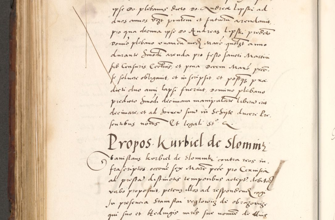 Zdjęcie nr 942 dla obiektu archiwalnego: Acta actorum causarum, sententiarum tam diffinitivarum quam interlocutoriam, obligationum, constitutionum, contractuum etc. coram reverendo patre domino Petro Porembski preposito Oswieczimensi, canonico et officiali Cracoviensi de anno Domini millesimo DºLº quarto, indictione duodecima, pontificatus sanctissimi in Christo patris et domini nostri domini Julii divina providencia papae eius nominis tercii, anno quarto, a die et mense infrasciptis continuantur