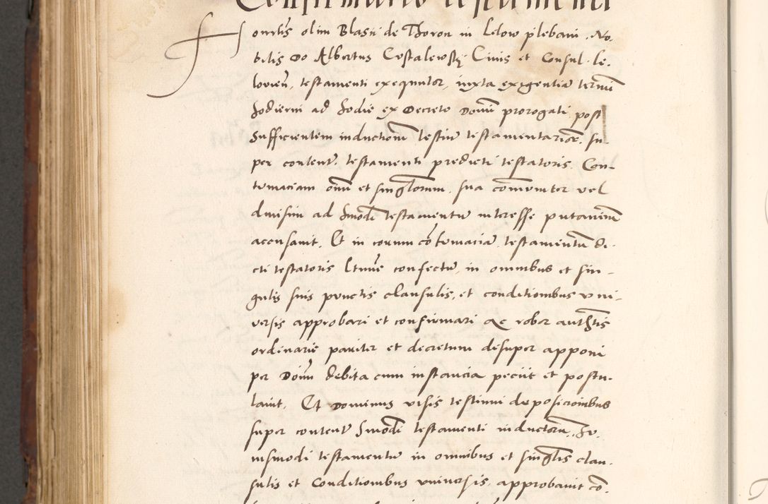 Zdjęcie nr 934 dla obiektu archiwalnego: Acta actorum causarum, sententiarum tam diffinitivarum quam interlocutoriam, obligationum, constitutionum, contractuum etc. coram reverendo patre domino Petro Porembski preposito Oswieczimensi, canonico et officiali Cracoviensi de anno Domini millesimo DºLº quarto, indictione duodecima, pontificatus sanctissimi in Christo patris et domini nostri domini Julii divina providencia papae eius nominis tercii, anno quarto, a die et mense infrasciptis continuantur