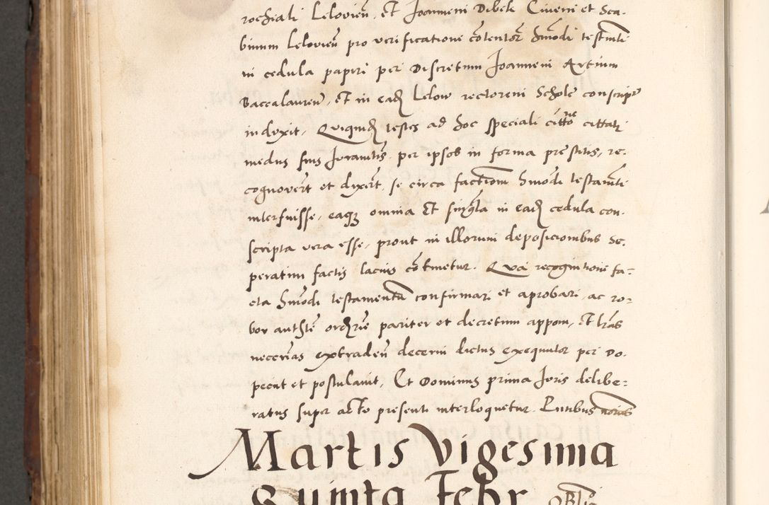 Zdjęcie nr 918 dla obiektu archiwalnego: Acta actorum causarum, sententiarum tam diffinitivarum quam interlocutoriam, obligationum, constitutionum, contractuum etc. coram reverendo patre domino Petro Porembski preposito Oswieczimensi, canonico et officiali Cracoviensi de anno Domini millesimo DºLº quarto, indictione duodecima, pontificatus sanctissimi in Christo patris et domini nostri domini Julii divina providencia papae eius nominis tercii, anno quarto, a die et mense infrasciptis continuantur