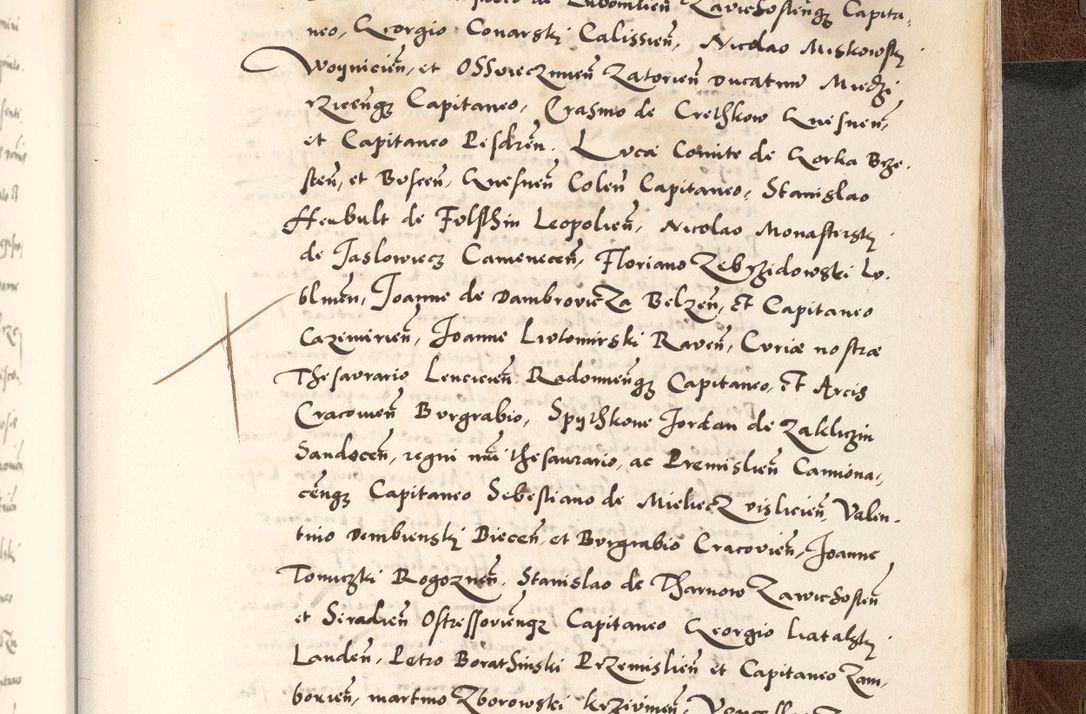 Zdjęcie nr 911 dla obiektu archiwalnego: Acta actorum causarum, sententiarum tam diffinitivarum quam interlocutoriam, obligationum, constitutionum, contractuum etc. coram reverendo patre domino Petro Porembski preposito Oswieczimensi, canonico et officiali Cracoviensi de anno Domini millesimo DºLº quarto, indictione duodecima, pontificatus sanctissimi in Christo patris et domini nostri domini Julii divina providencia papae eius nominis tercii, anno quarto, a die et mense infrasciptis continuantur