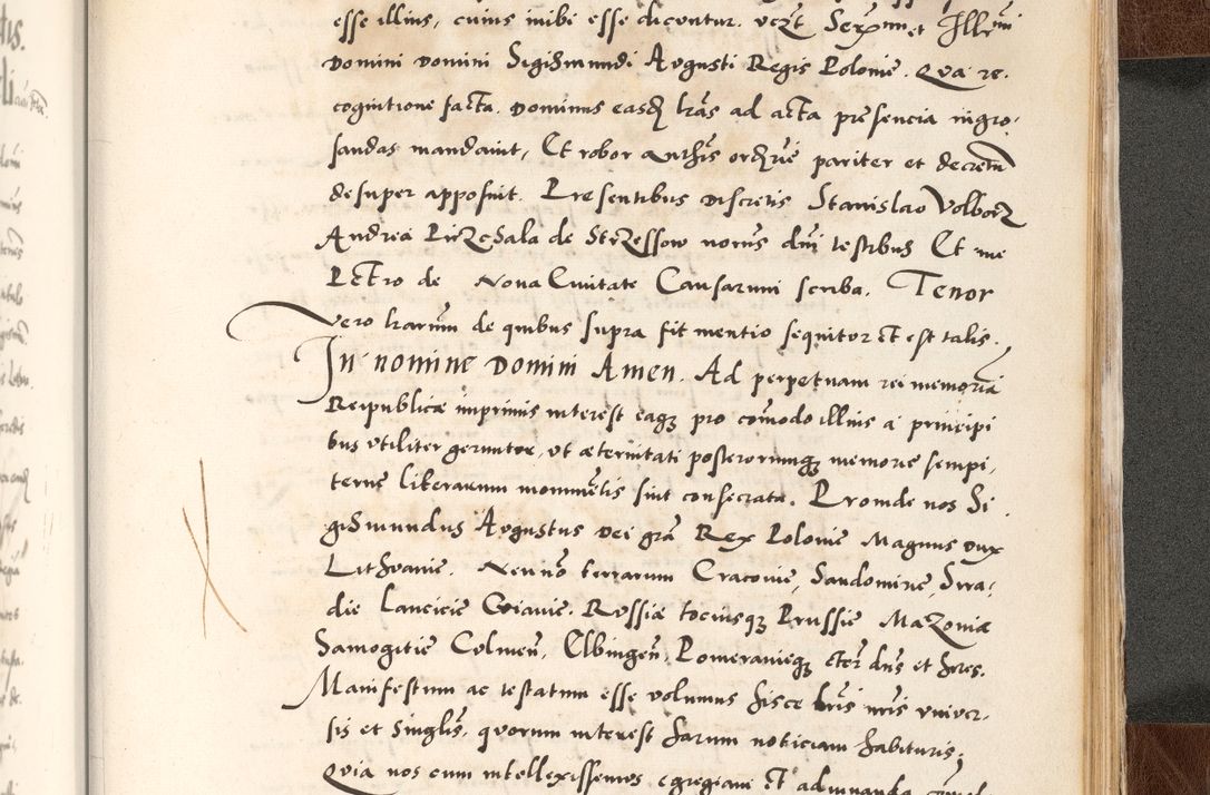 Zdjęcie nr 907 dla obiektu archiwalnego: Acta actorum causarum, sententiarum tam diffinitivarum quam interlocutoriam, obligationum, constitutionum, contractuum etc. coram reverendo patre domino Petro Porembski preposito Oswieczimensi, canonico et officiali Cracoviensi de anno Domini millesimo DºLº quarto, indictione duodecima, pontificatus sanctissimi in Christo patris et domini nostri domini Julii divina providencia papae eius nominis tercii, anno quarto, a die et mense infrasciptis continuantur
