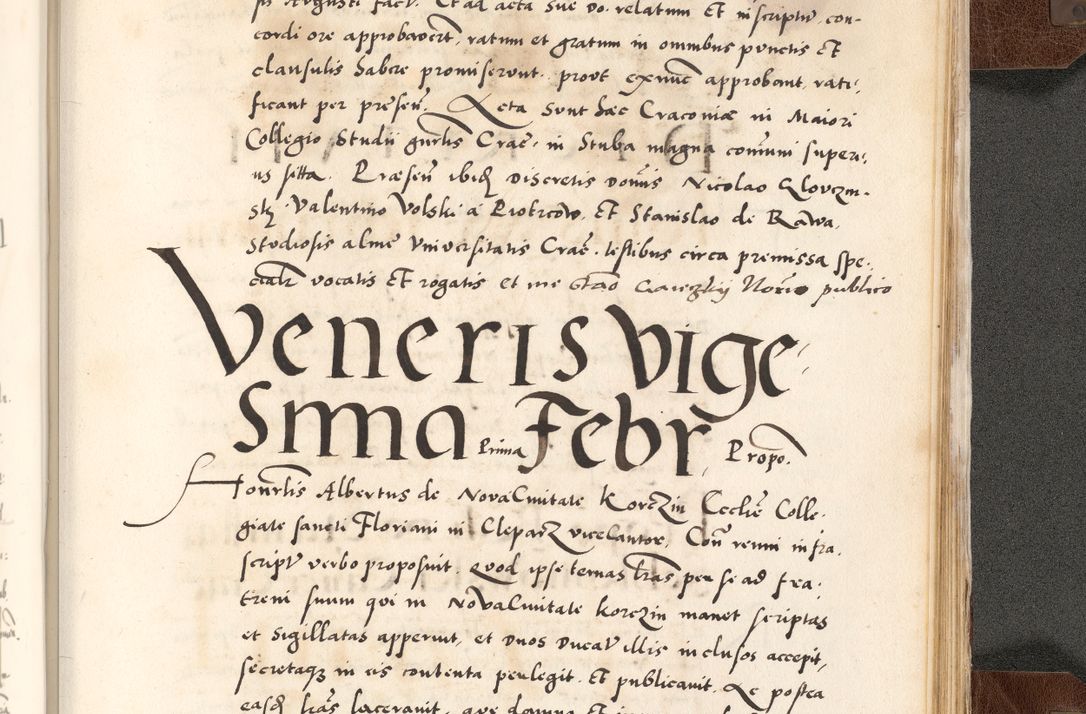 Zdjęcie nr 901 dla obiektu archiwalnego: Acta actorum causarum, sententiarum tam diffinitivarum quam interlocutoriam, obligationum, constitutionum, contractuum etc. coram reverendo patre domino Petro Porembski preposito Oswieczimensi, canonico et officiali Cracoviensi de anno Domini millesimo DºLº quarto, indictione duodecima, pontificatus sanctissimi in Christo patris et domini nostri domini Julii divina providencia papae eius nominis tercii, anno quarto, a die et mense infrasciptis continuantur