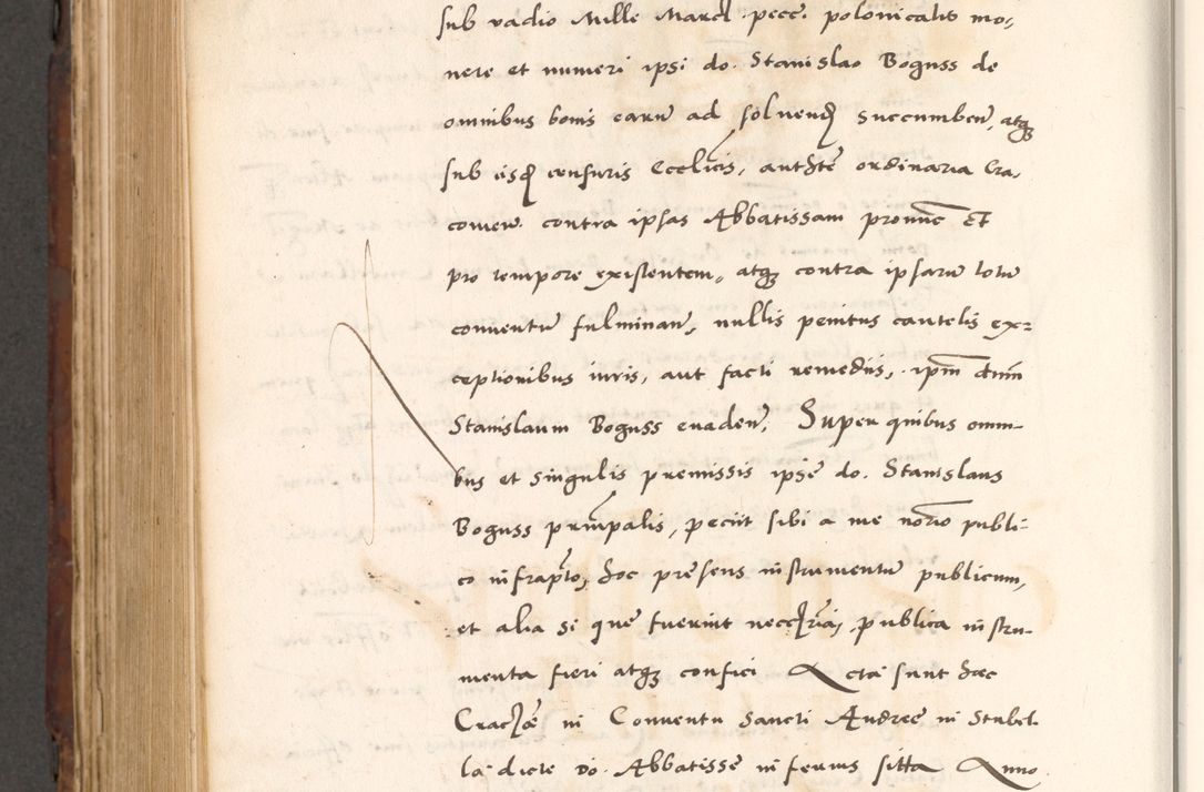 Zdjęcie nr 860 dla obiektu archiwalnego: Acta actorum causarum, sententiarum tam diffinitivarum quam interlocutoriam, obligationum, constitutionum, contractuum etc. coram reverendo patre domino Petro Porembski preposito Oswieczimensi, canonico et officiali Cracoviensi de anno Domini millesimo DºLº quarto, indictione duodecima, pontificatus sanctissimi in Christo patris et domini nostri domini Julii divina providencia papae eius nominis tercii, anno quarto, a die et mense infrasciptis continuantur