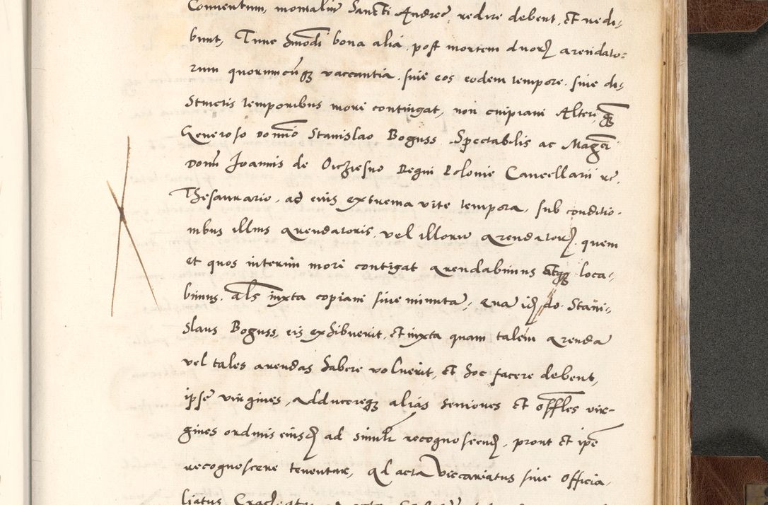 Zdjęcie nr 859 dla obiektu archiwalnego: Acta actorum causarum, sententiarum tam diffinitivarum quam interlocutoriam, obligationum, constitutionum, contractuum etc. coram reverendo patre domino Petro Porembski preposito Oswieczimensi, canonico et officiali Cracoviensi de anno Domini millesimo DºLº quarto, indictione duodecima, pontificatus sanctissimi in Christo patris et domini nostri domini Julii divina providencia papae eius nominis tercii, anno quarto, a die et mense infrasciptis continuantur