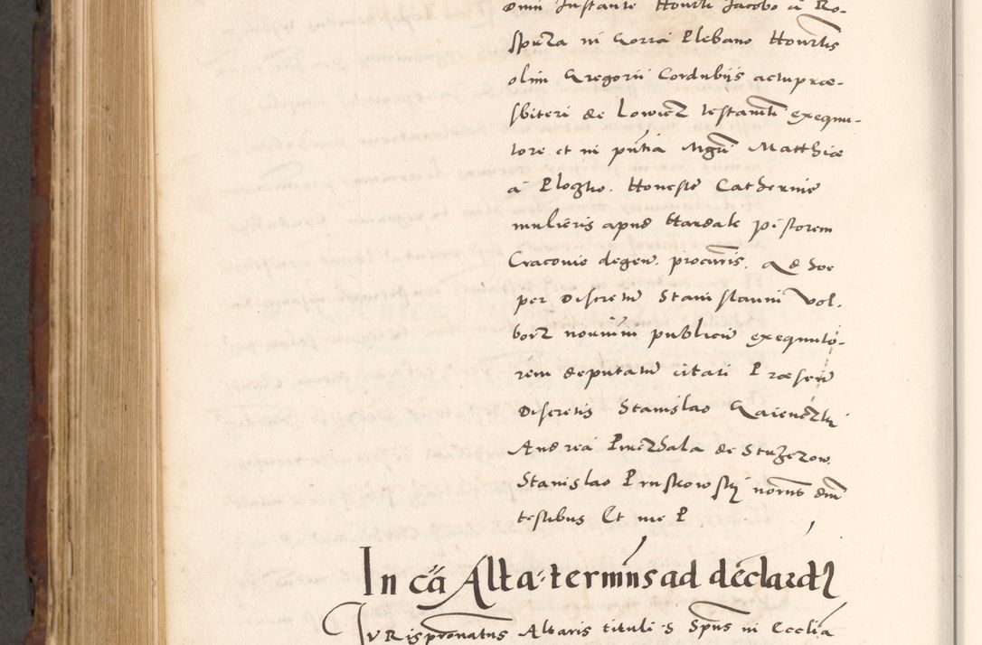 Zdjęcie nr 846 dla obiektu archiwalnego: Acta actorum causarum, sententiarum tam diffinitivarum quam interlocutoriam, obligationum, constitutionum, contractuum etc. coram reverendo patre domino Petro Porembski preposito Oswieczimensi, canonico et officiali Cracoviensi de anno Domini millesimo DºLº quarto, indictione duodecima, pontificatus sanctissimi in Christo patris et domini nostri domini Julii divina providencia papae eius nominis tercii, anno quarto, a die et mense infrasciptis continuantur