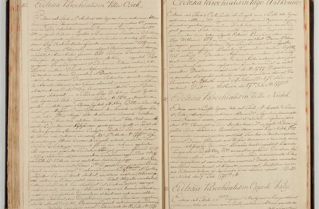 Zdjęcie nr 49 dla obiektu archiwalnego: Acta visitationis generalis decanatuum Żywiecensis et Oswiencimensis in conformitate diplomaticae dispositionis ab R. D. Floriano Amano de Janowek Janowski, episcopo Tarnoviensi, Sacrae Caes. Reg. Majestatis consiliario , datae 20 Maji anni currentis in personam infrascripti delegati visitatoris gratiose emanatae, quae: 