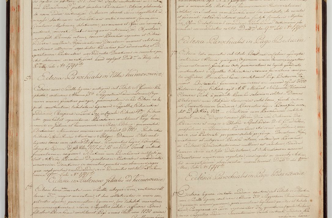 Zdjęcie nr 45 dla obiektu archiwalnego: Acta visitationis generalis decanatuum Żywiecensis et Oswiencimensis in conformitate diplomaticae dispositionis ab R. D. Floriano Amano de Janowek Janowski, episcopo Tarnoviensi, Sacrae Caes. Reg. Majestatis consiliario , datae 20 Maji anni currentis in personam infrascripti delegati visitatoris gratiose emanatae, quae: 