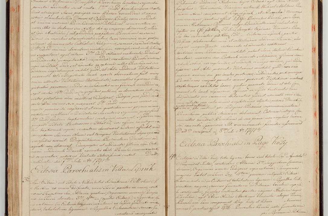 Zdjęcie nr 44 dla obiektu archiwalnego: Acta visitationis generalis decanatuum Żywiecensis et Oswiencimensis in conformitate diplomaticae dispositionis ab R. D. Floriano Amano de Janowek Janowski, episcopo Tarnoviensi, Sacrae Caes. Reg. Majestatis consiliario , datae 20 Maji anni currentis in personam infrascripti delegati visitatoris gratiose emanatae, quae: 