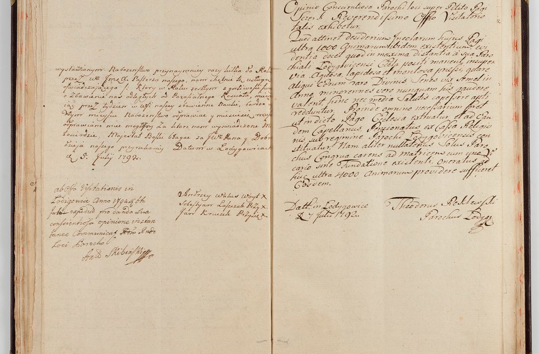 Zdjęcie nr 28 dla obiektu archiwalnego: Acta visitationis generalis decanatuum Żywiecensis et Oswiencimensis in conformitate diplomaticae dispositionis ab R. D. Floriano Amano de Janowek Janowski, episcopo Tarnoviensi, Sacrae Caes. Reg. Majestatis consiliario , datae 20 Maji anni currentis in personam infrascripti delegati visitatoris gratiose emanatae, quae: 