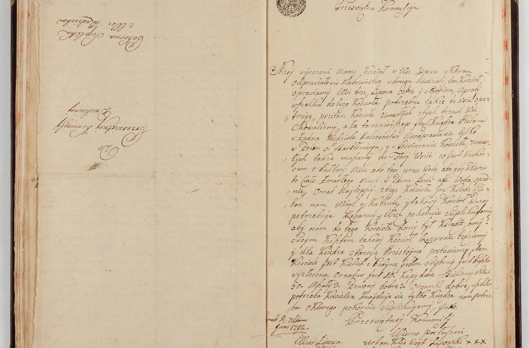 Zdjęcie nr 25 dla obiektu archiwalnego: Acta visitationis generalis decanatuum Żywiecensis et Oswiencimensis in conformitate diplomaticae dispositionis ab R. D. Floriano Amano de Janowek Janowski, episcopo Tarnoviensi, Sacrae Caes. Reg. Majestatis consiliario , datae 20 Maji anni currentis in personam infrascripti delegati visitatoris gratiose emanatae, quae: 