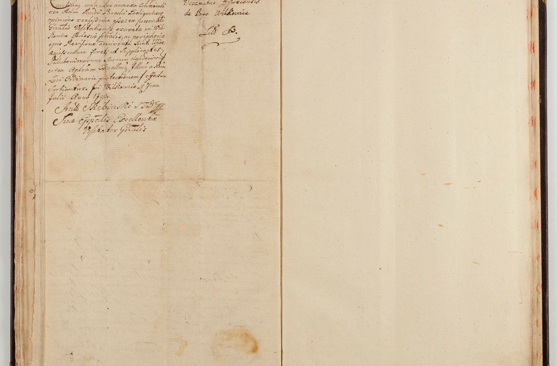 Zdjęcie nr 31 dla obiektu archiwalnego: Acta visitationis generalis decanatuum Żywiecensis et Oswiencimensis in conformitate diplomaticae dispositionis ab R. D. Floriano Amano de Janowek Janowski, episcopo Tarnoviensi, Sacrae Caes. Reg. Majestatis consiliario , datae 20 Maji anni currentis in personam infrascripti delegati visitatoris gratiose emanatae, quae: 