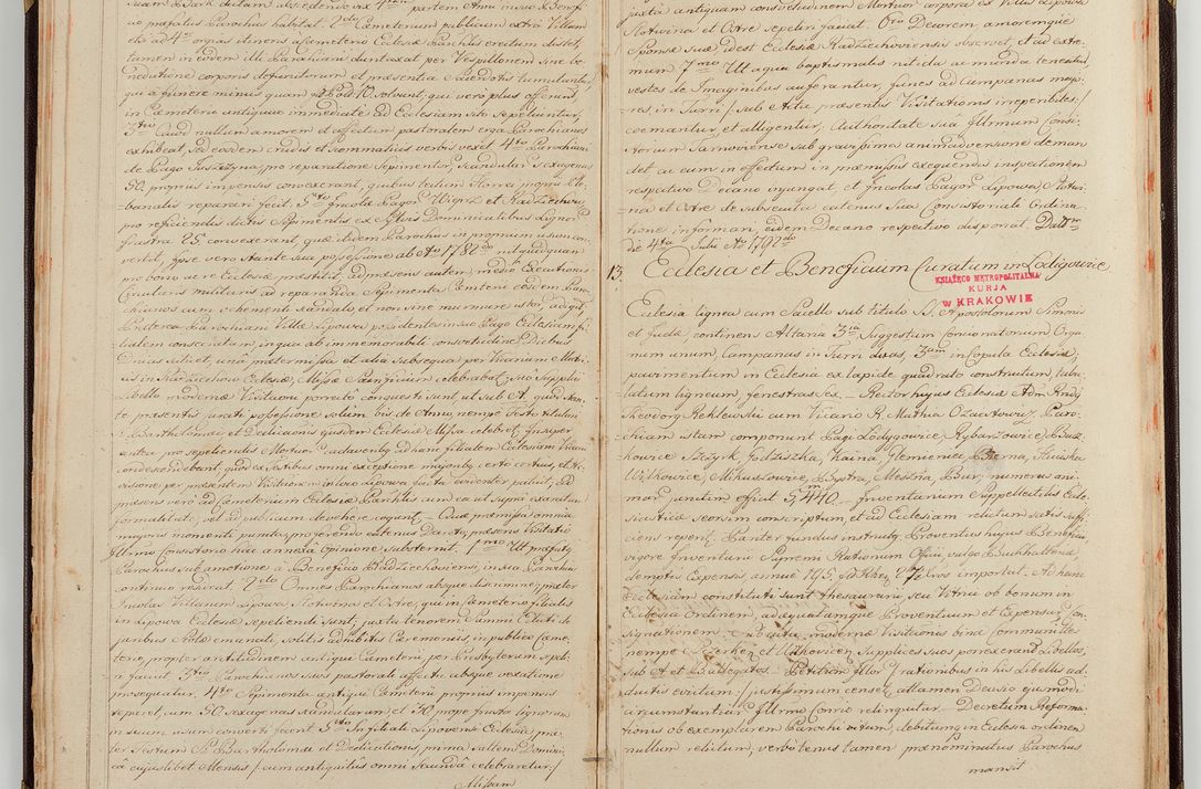 Zdjęcie nr 20 dla obiektu archiwalnego: Acta visitationis generalis decanatuum Żywiecensis et Oswiencimensis in conformitate diplomaticae dispositionis ab R. D. Floriano Amano de Janowek Janowski, episcopo Tarnoviensi, Sacrae Caes. Reg. Majestatis consiliario , datae 20 Maji anni currentis in personam infrascripti delegati visitatoris gratiose emanatae, quae: 