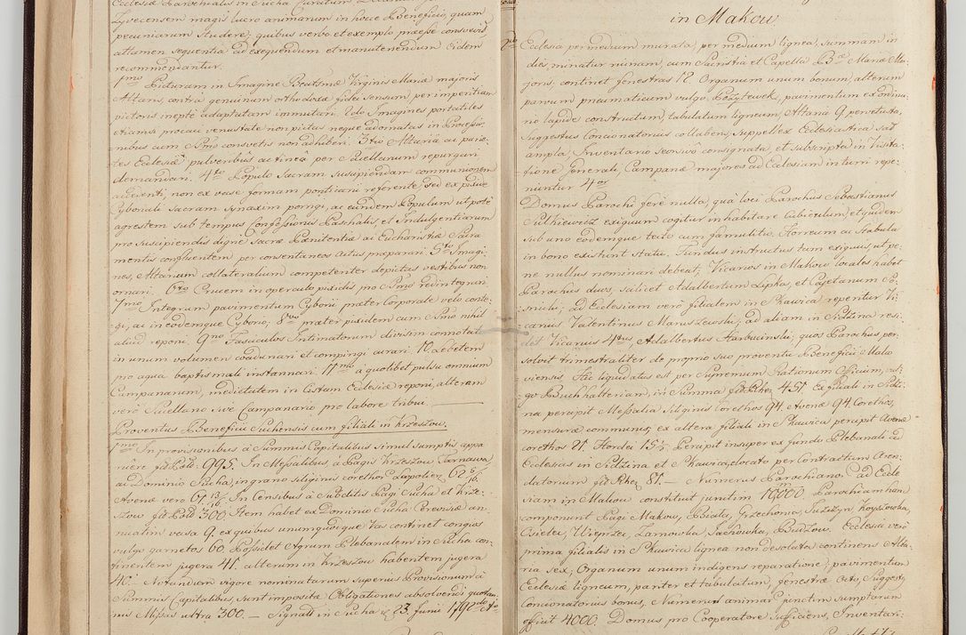 Zdjęcie nr 13 dla obiektu archiwalnego: Acta visitationis generalis decanatuum Żywiecensis et Oswiencimensis in conformitate diplomaticae dispositionis ab R. D. Floriano Amano de Janowek Janowski, episcopo Tarnoviensi, Sacrae Caes. Reg. Majestatis consiliario , datae 20 Maji anni currentis in personam infrascripti delegati visitatoris gratiose emanatae, quae: 