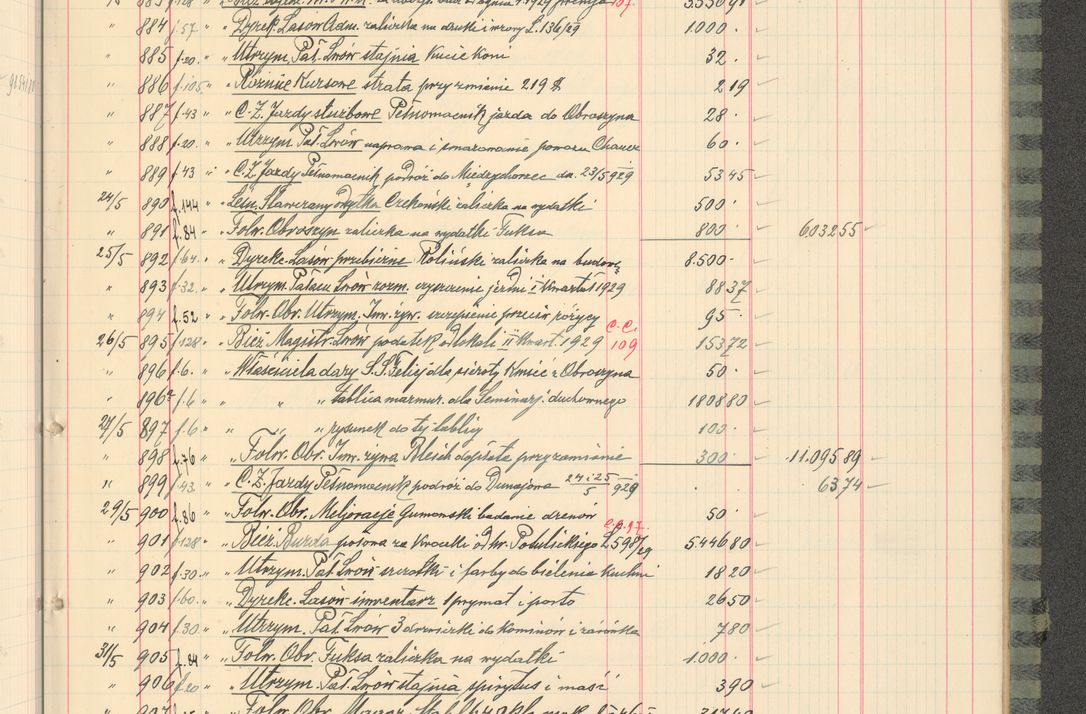 Zdjęcie nr 285 dla obiektu archiwalnego: Kasa 1924-1929