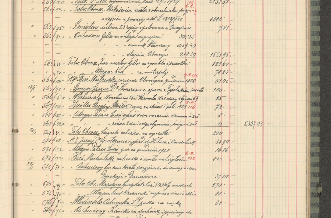 Zdjęcie nr 263 dla obiektu archiwalnego: Kasa 1924-1929