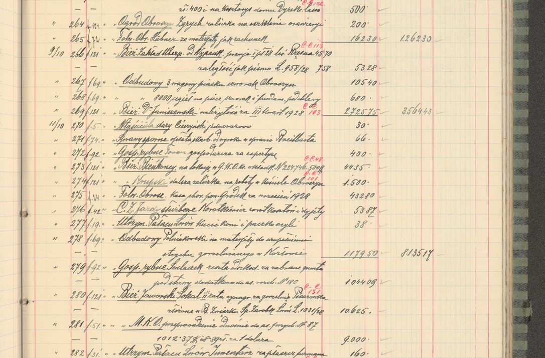 Zdjęcie nr 243 dla obiektu archiwalnego: Kasa 1924-1929