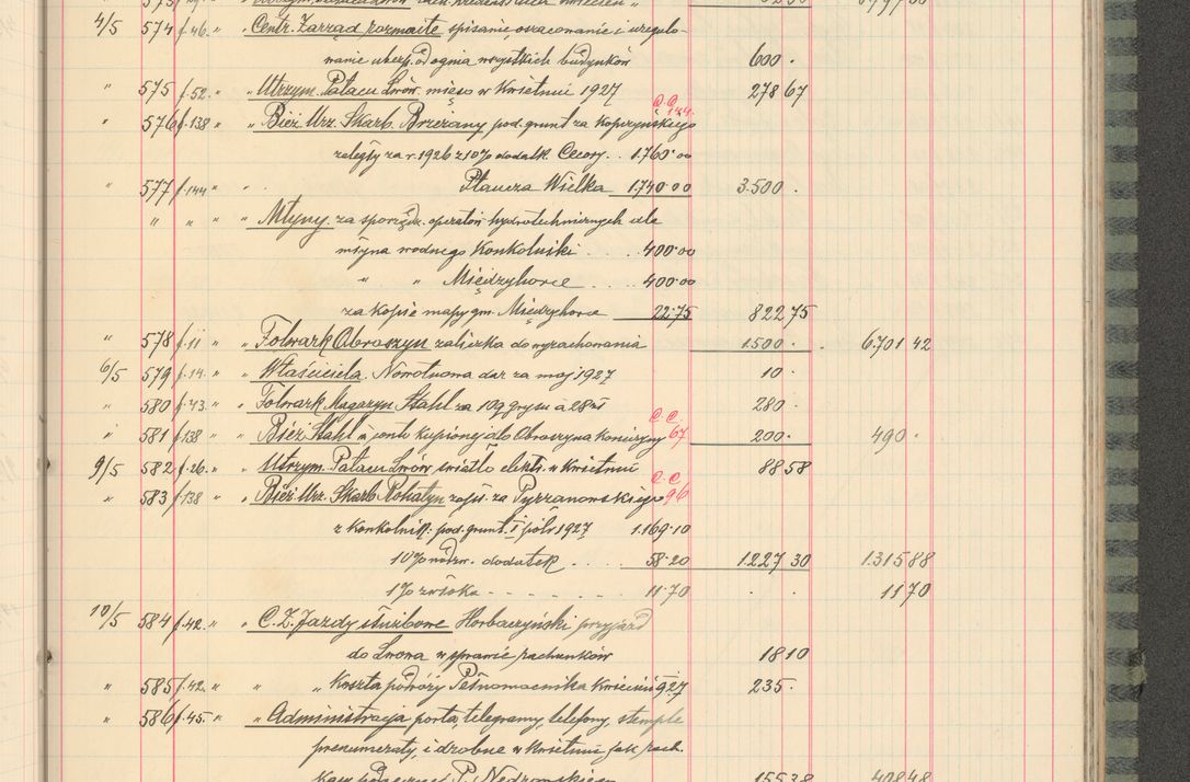 Zdjęcie nr 165 dla obiektu archiwalnego: Kasa 1924-1929