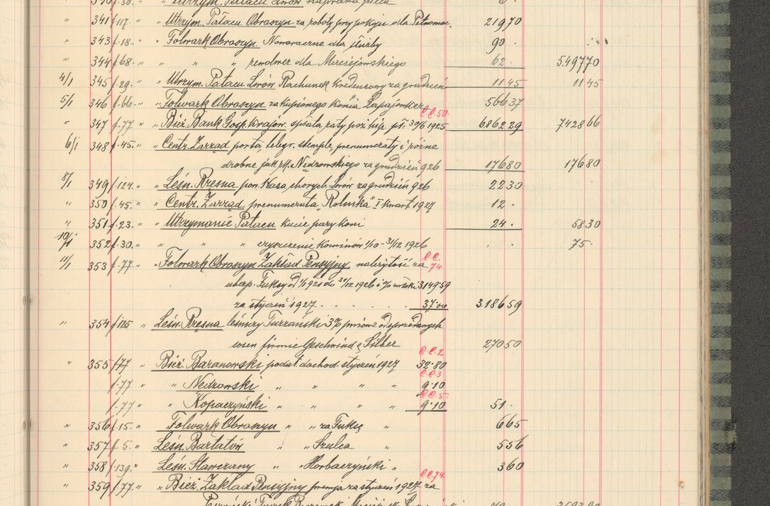 Zdjęcie nr 143 dla obiektu archiwalnego: Kasa 1924-1929