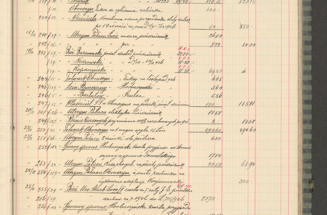 Zdjęcie nr 133 dla obiektu archiwalnego: Kasa 1924-1929