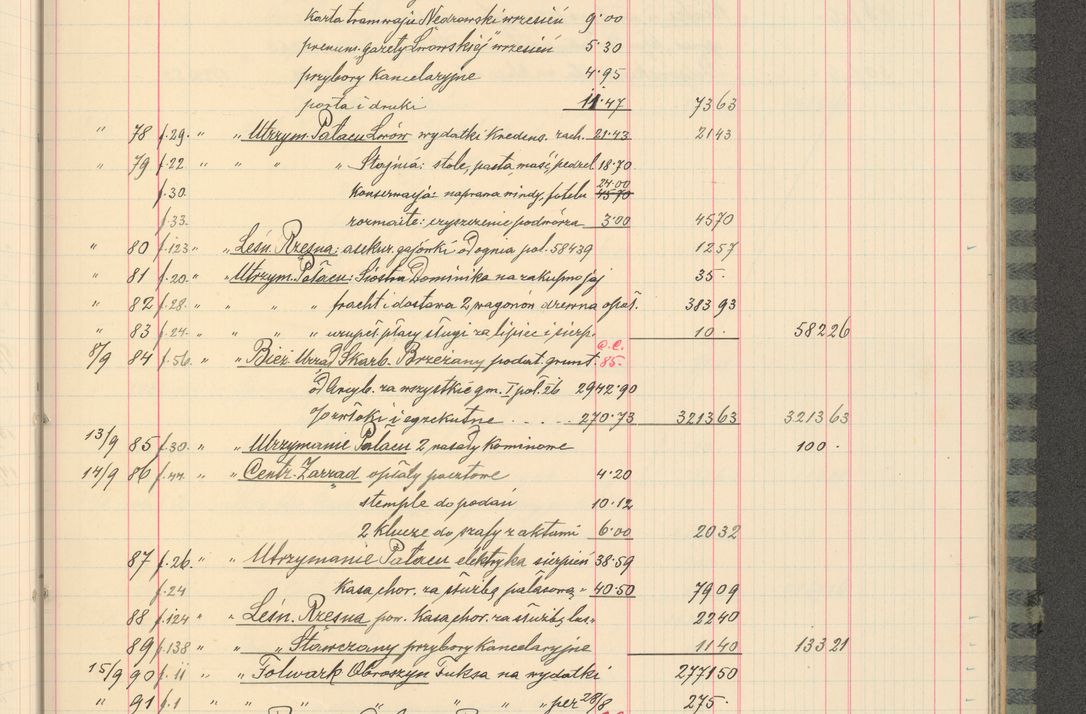 Zdjęcie nr 117 dla obiektu archiwalnego: Kasa 1924-1929