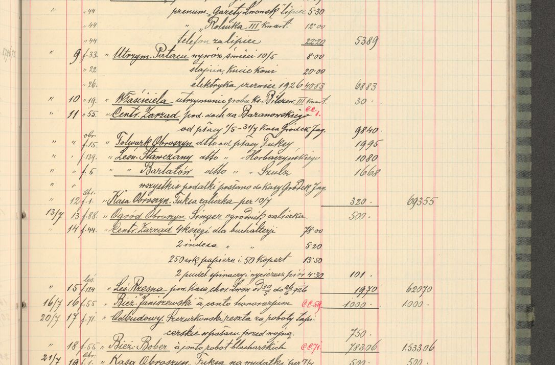 Zdjęcie nr 111 dla obiektu archiwalnego: Kasa 1924-1929