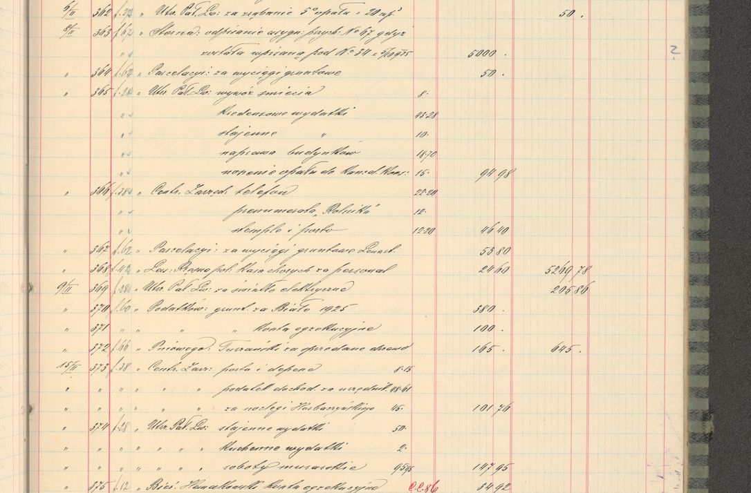 Zdjęcie nr 89 dla obiektu archiwalnego: Kasa 1924-1929