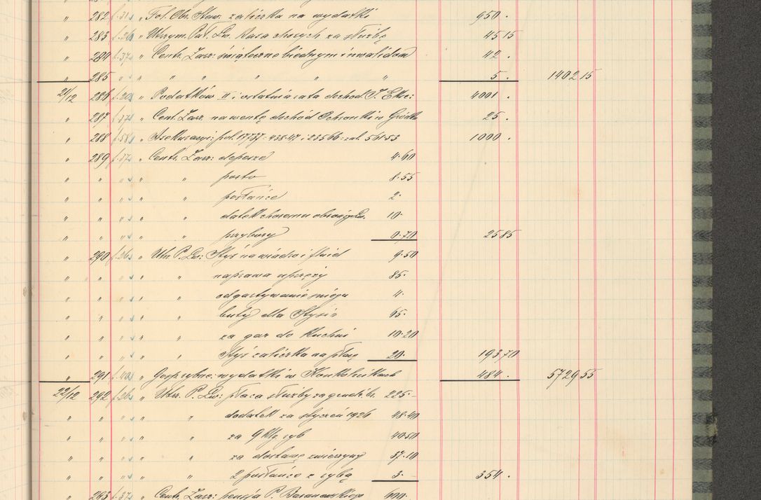 Zdjęcie nr 79 dla obiektu archiwalnego: Kasa 1924-1929