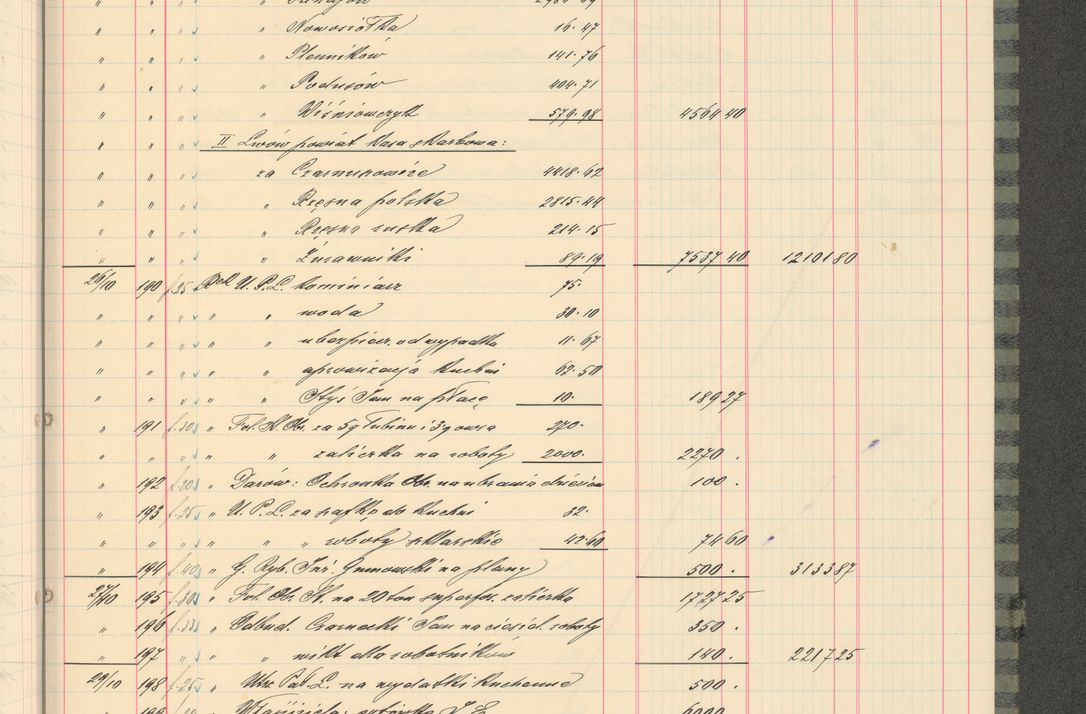 Zdjęcie nr 71 dla obiektu archiwalnego: Kasa 1924-1929