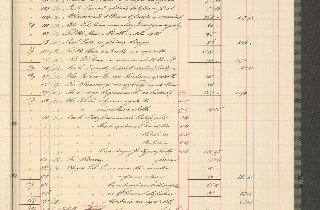 Zdjęcie nr 65 dla obiektu archiwalnego: Kasa 1924-1929