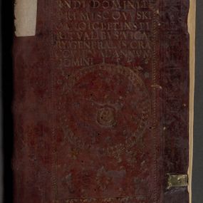 Zdjęcie nr 1 dla obiektu archiwalnego: Acta actorum, sententiarum diffinitivarum coram reverendo domino Petro Miscowski canonico et in spiritualibus vicario generali Cracoviensi ad annum Domini Mᵐᵘᵐ DXLVIᵗᵘᵐ, cuius indictio est quarta, pontificatus sanctissimi in Christo patris et domini nostri domini Pauli divina providencia pape tercii, a die tercia mensis Novembris, annus duodecimus (sic!) feliciter continuantur