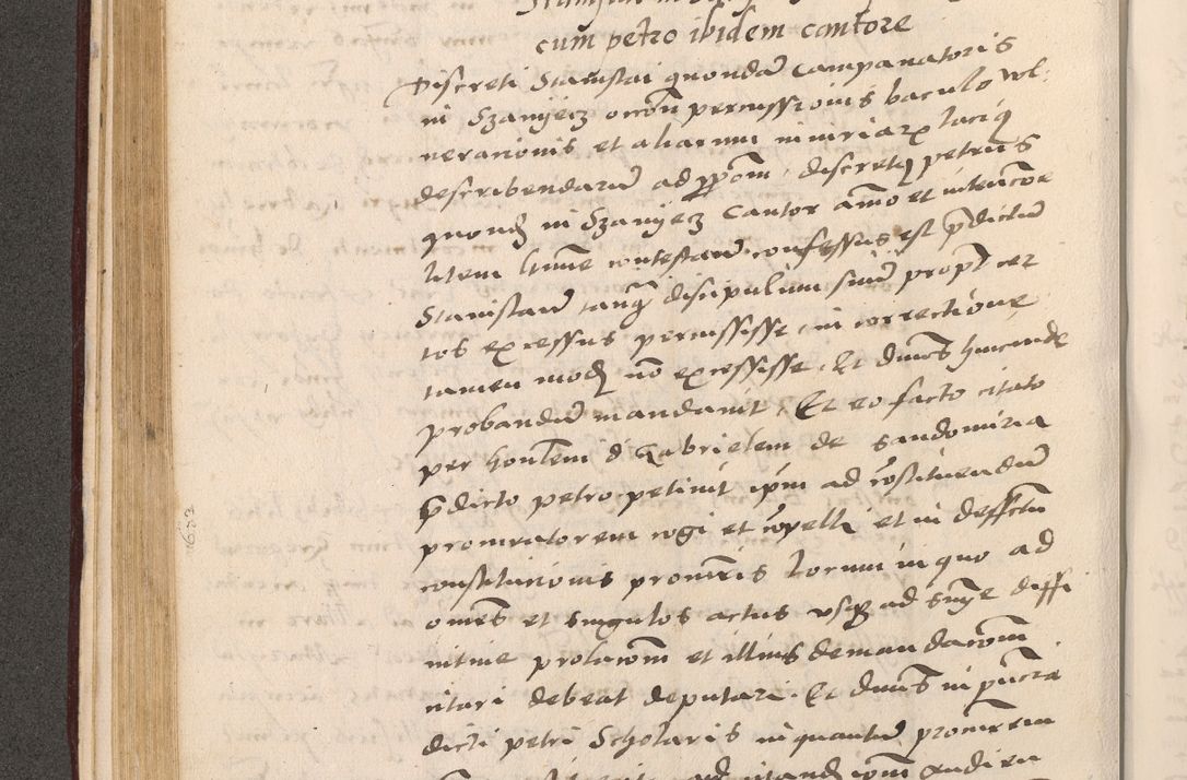 Zdjęcie nr 190 dla obiektu archiwalnego: Acta actorum, sententiarum diffinitivarum coram reverendo domino Petro Miscowski canonico et in spiritualibus vicario generali Cracoviensi ad annum Domini Mᵐᵘᵐ DXLVIᵗᵘᵐ, cuius indictio est quarta, pontificatus sanctissimi in Christo patris et domini nostri domini Pauli divina providencia pape tercii, a die tercia mensis Novembris, annus duodecimus (sic!) feliciter continuantur