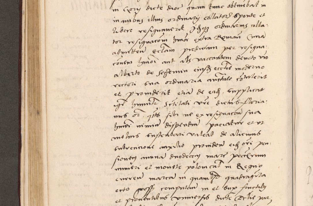 Zdjęcie nr 180 dla obiektu archiwalnego: Acta actorum, sententiarum diffinitivarum coram reverendo domino Petro Miscowski canonico et in spiritualibus vicario generali Cracoviensi ad annum Domini Mᵐᵘᵐ DXLVIᵗᵘᵐ, cuius indictio est quarta, pontificatus sanctissimi in Christo patris et domini nostri domini Pauli divina providencia pape tercii, a die tercia mensis Novembris, annus duodecimus (sic!) feliciter continuantur