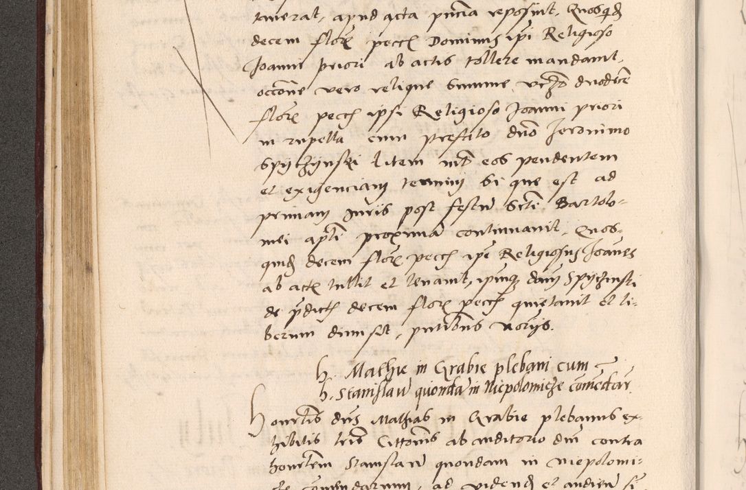 Zdjęcie nr 172 dla obiektu archiwalnego: Acta actorum, sententiarum diffinitivarum coram reverendo domino Petro Miscowski canonico et in spiritualibus vicario generali Cracoviensi ad annum Domini Mᵐᵘᵐ DXLVIᵗᵘᵐ, cuius indictio est quarta, pontificatus sanctissimi in Christo patris et domini nostri domini Pauli divina providencia pape tercii, a die tercia mensis Novembris, annus duodecimus (sic!) feliciter continuantur
