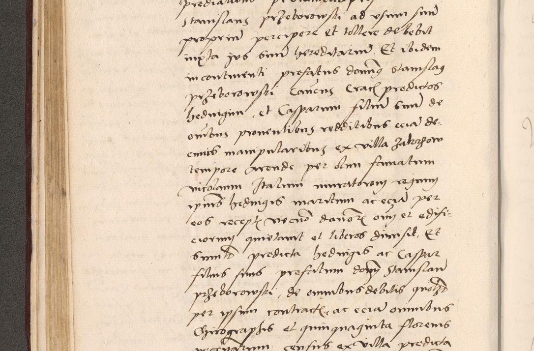 Zdjęcie nr 170 dla obiektu archiwalnego: Acta actorum, sententiarum diffinitivarum coram reverendo domino Petro Miscowski canonico et in spiritualibus vicario generali Cracoviensi ad annum Domini Mᵐᵘᵐ DXLVIᵗᵘᵐ, cuius indictio est quarta, pontificatus sanctissimi in Christo patris et domini nostri domini Pauli divina providencia pape tercii, a die tercia mensis Novembris, annus duodecimus (sic!) feliciter continuantur