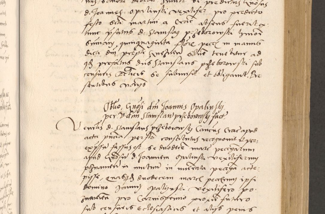Zdjęcie nr 167 dla obiektu archiwalnego: Acta actorum, sententiarum diffinitivarum coram reverendo domino Petro Miscowski canonico et in spiritualibus vicario generali Cracoviensi ad annum Domini Mᵐᵘᵐ DXLVIᵗᵘᵐ, cuius indictio est quarta, pontificatus sanctissimi in Christo patris et domini nostri domini Pauli divina providencia pape tercii, a die tercia mensis Novembris, annus duodecimus (sic!) feliciter continuantur