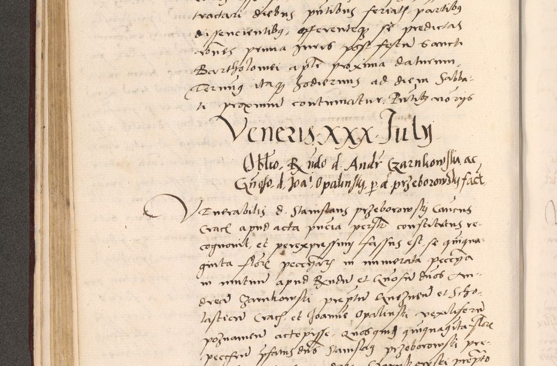 Zdjęcie nr 166 dla obiektu archiwalnego: Acta actorum, sententiarum diffinitivarum coram reverendo domino Petro Miscowski canonico et in spiritualibus vicario generali Cracoviensi ad annum Domini Mᵐᵘᵐ DXLVIᵗᵘᵐ, cuius indictio est quarta, pontificatus sanctissimi in Christo patris et domini nostri domini Pauli divina providencia pape tercii, a die tercia mensis Novembris, annus duodecimus (sic!) feliciter continuantur