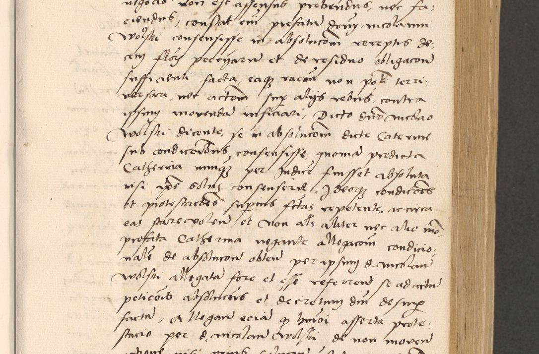 Zdjęcie nr 163 dla obiektu archiwalnego: Acta actorum, sententiarum diffinitivarum coram reverendo domino Petro Miscowski canonico et in spiritualibus vicario generali Cracoviensi ad annum Domini Mᵐᵘᵐ DXLVIᵗᵘᵐ, cuius indictio est quarta, pontificatus sanctissimi in Christo patris et domini nostri domini Pauli divina providencia pape tercii, a die tercia mensis Novembris, annus duodecimus (sic!) feliciter continuantur