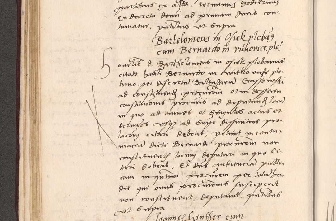 Zdjęcie nr 128 dla obiektu archiwalnego: Acta actorum, sententiarum diffinitivarum coram reverendo domino Petro Miscowski canonico et in spiritualibus vicario generali Cracoviensi ad annum Domini Mᵐᵘᵐ DXLVIᵗᵘᵐ, cuius indictio est quarta, pontificatus sanctissimi in Christo patris et domini nostri domini Pauli divina providencia pape tercii, a die tercia mensis Novembris, annus duodecimus (sic!) feliciter continuantur