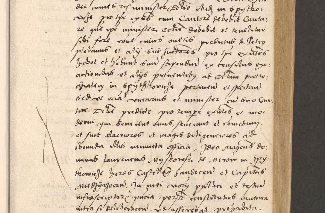 Zdjęcie nr 119 dla obiektu archiwalnego: Acta actorum, sententiarum diffinitivarum coram reverendo domino Petro Miscowski canonico et in spiritualibus vicario generali Cracoviensi ad annum Domini Mᵐᵘᵐ DXLVIᵗᵘᵐ, cuius indictio est quarta, pontificatus sanctissimi in Christo patris et domini nostri domini Pauli divina providencia pape tercii, a die tercia mensis Novembris, annus duodecimus (sic!) feliciter continuantur