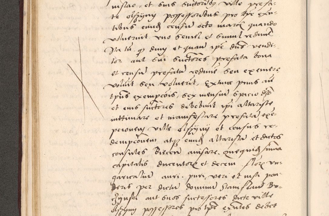 Zdjęcie nr 108 dla obiektu archiwalnego: Acta actorum, sententiarum diffinitivarum coram reverendo domino Petro Miscowski canonico et in spiritualibus vicario generali Cracoviensi ad annum Domini Mᵐᵘᵐ DXLVIᵗᵘᵐ, cuius indictio est quarta, pontificatus sanctissimi in Christo patris et domini nostri domini Pauli divina providencia pape tercii, a die tercia mensis Novembris, annus duodecimus (sic!) feliciter continuantur